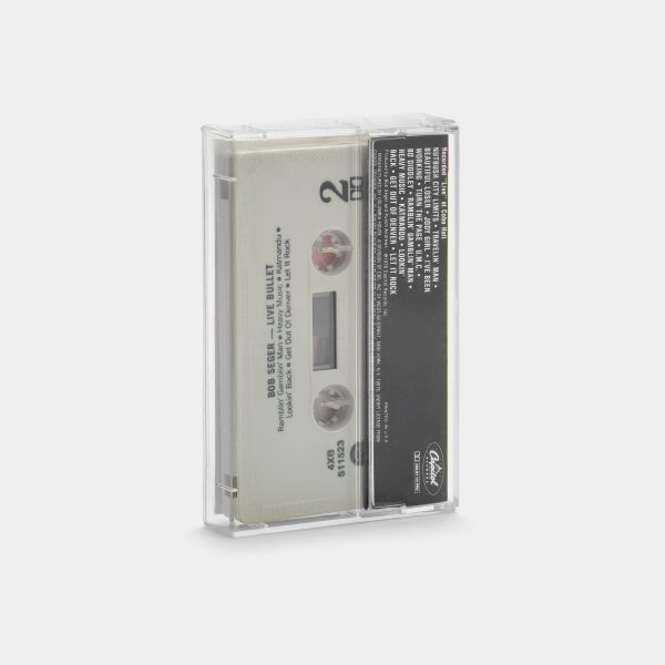 Bob Seger & The Silver Bullet Band - Live Bullet Cassette Tape Online Hot Sale - Image 2