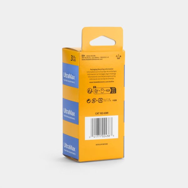 Kodak UltraMax 400 Color Negative 35mm Film (36 Exposures) - 3 Pack Online now - Image 2