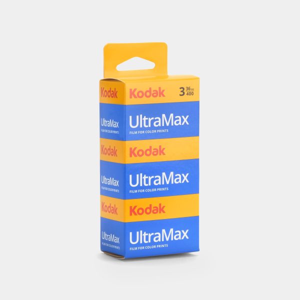Kodak UltraMax 400 Color Negative 35mm Film (36 Exposures) - 3 Pack Online now