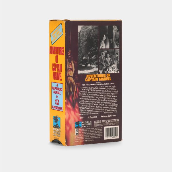Adventures of Captain Marvel VHS Tape Set For Sale - Image 3