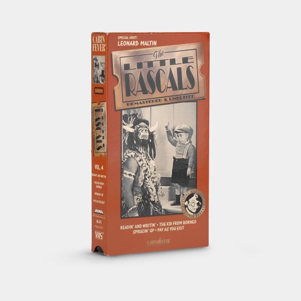 The Little Rascals: Remastered and Unedited Vol. 4 VHS Tape Sale