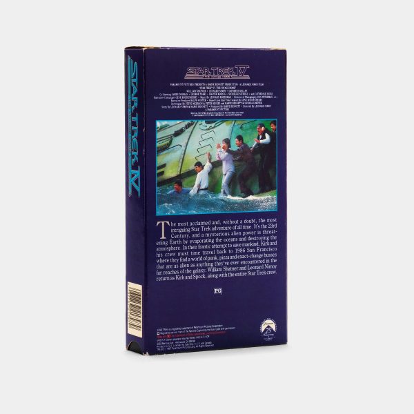 Star Trek IV: The Voyage Home VHS Tape For Discount - Image 3