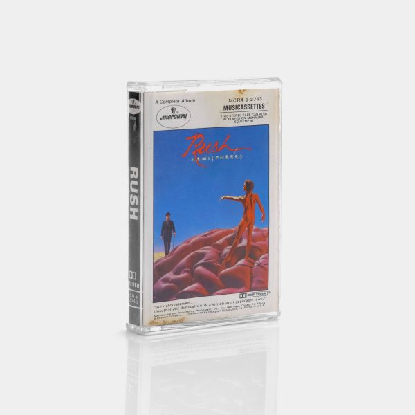 Rush - Hemispheres Cassette Tape Hot on Sale