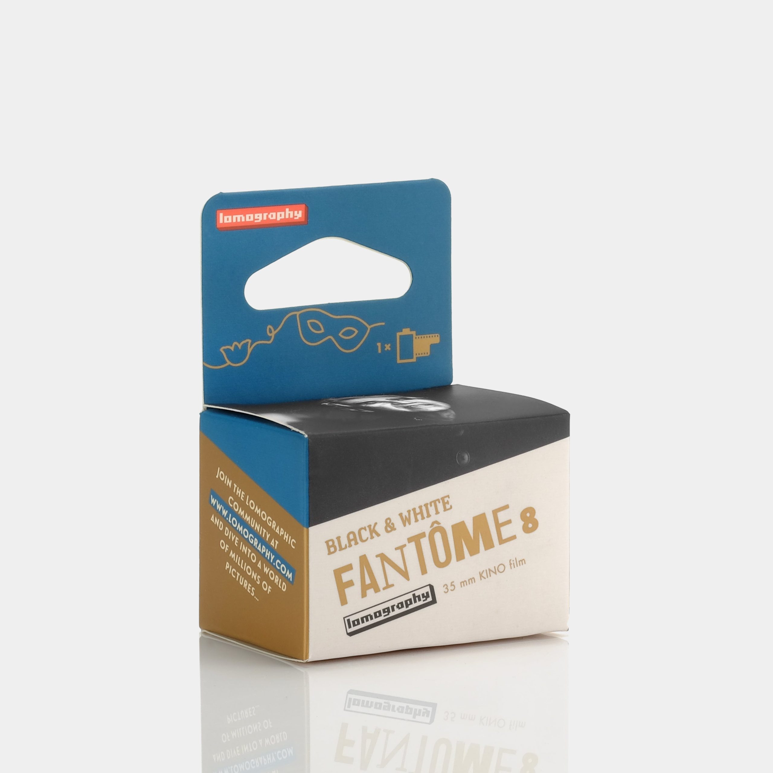 Lomography Fantome 8 Kino B&W 35mm Film (36 Exposures) For Sale