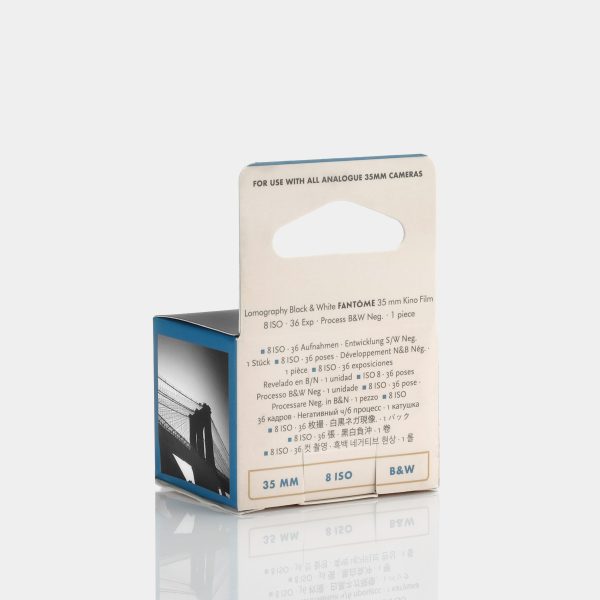 Lomography Fantome 8 Kino B&W 35mm Film (36 Exposures) For Sale - Image 4