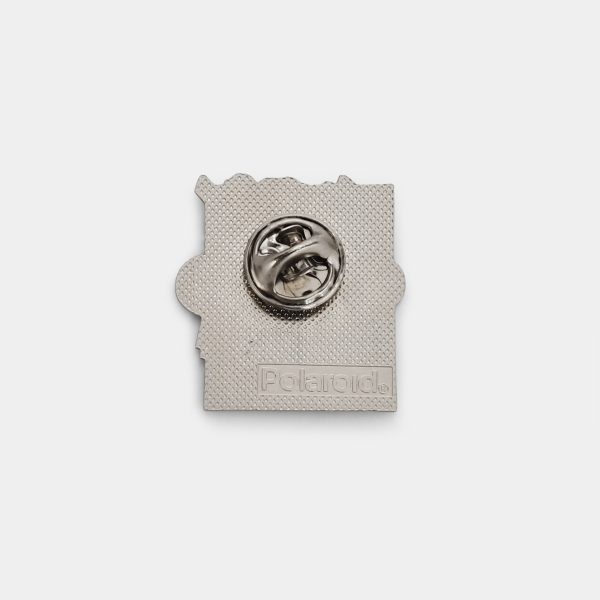 Polaroid High Definition Cycling Vintage Enamel Pin on Sale - Image 2