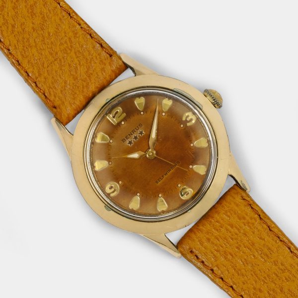 Benrus Self-Winding Automatic Circa 1950s Wristwatch Hot on Sale
