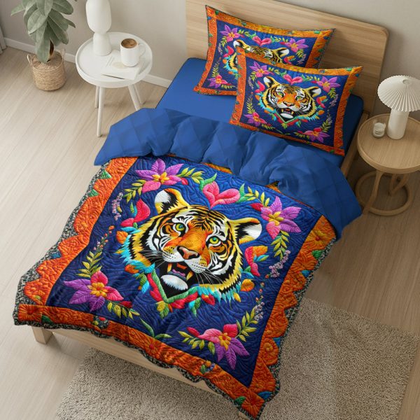 Tiger Special Quilt Bed Set  012HUDT170125 Online now - Image 2