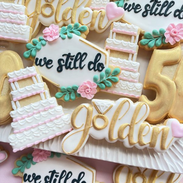 Golden Anniversary Cookie Cutter Set Discount